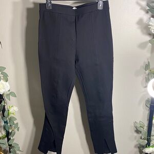 Chic Black Cropped Women's Pants